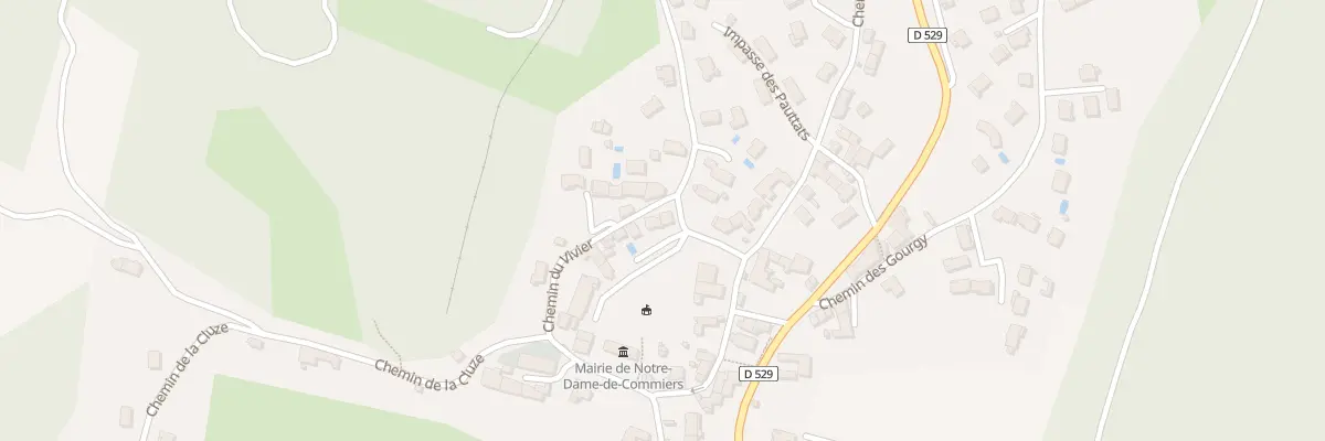 Plan du 5 Imp du Vivier à Notre-Dame-de-Commiers