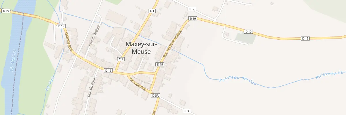 Plan du 16 Rue du Petit Village à Maxey-sur-Meuse