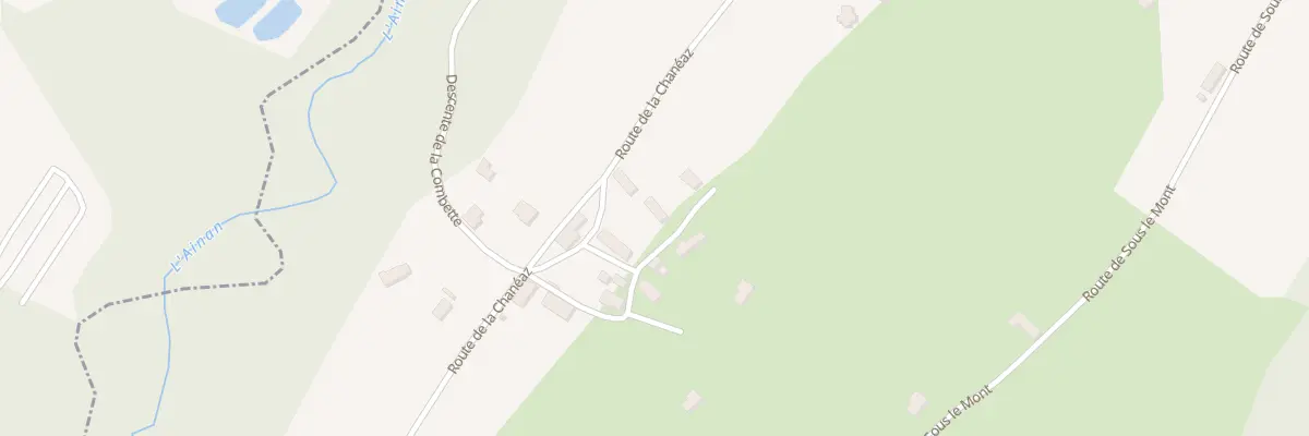 Plan du 199 Che des Côtes à Voissant