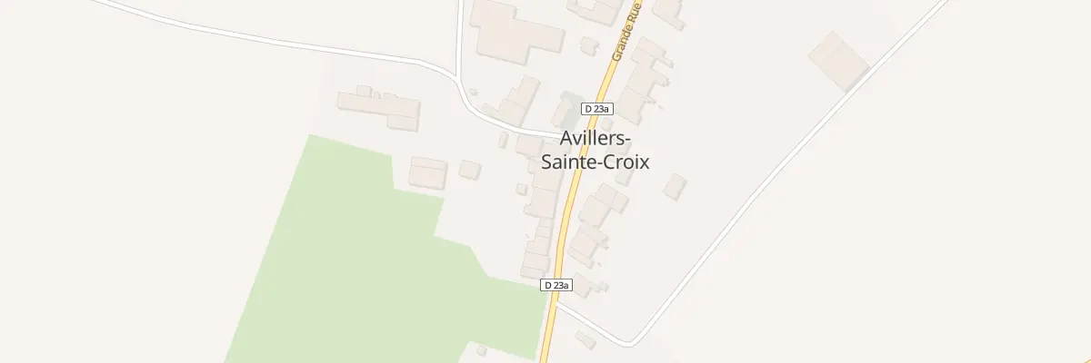 Plan du 9 Gr Grande Rue à Avillers-Sainte-Croix