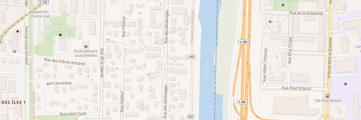 Plan du 29 Rue des Allobroges à Seyssins