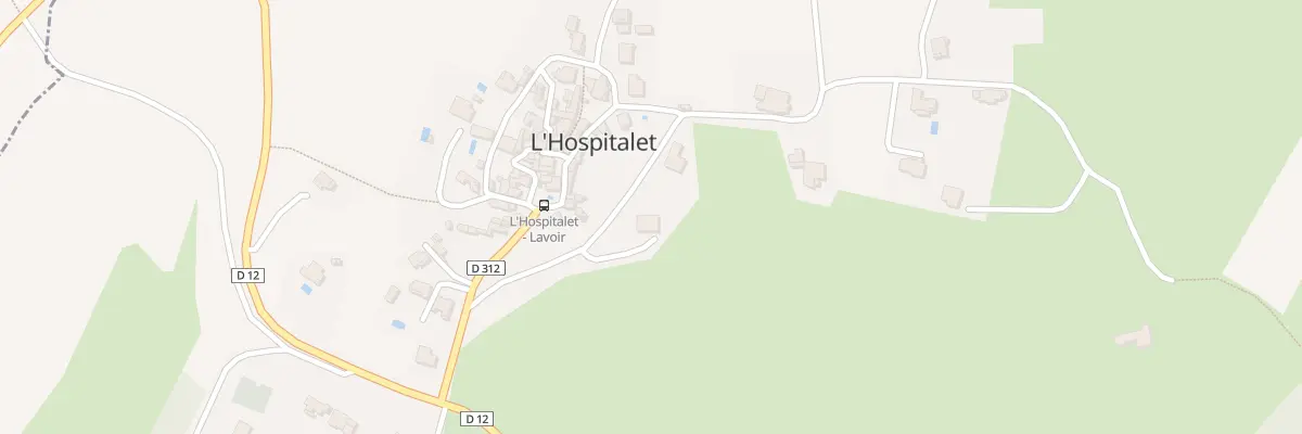 Plan du 7038 Le Village à L’Hospitalet