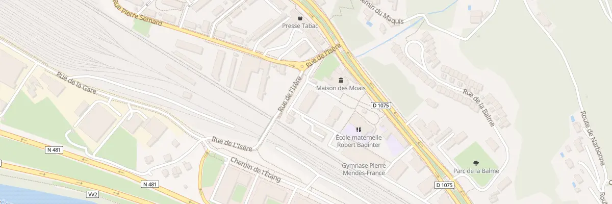 Plan du 52 Rue des Rosiers à Saint-Martin-le-Vinoux