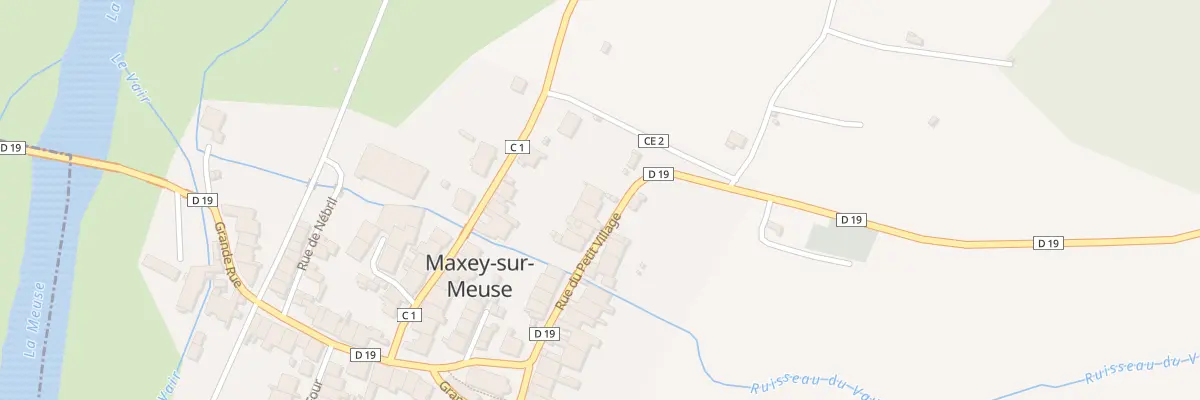 Plan du 17 Rue du Petit Village à Maxey-sur-Meuse