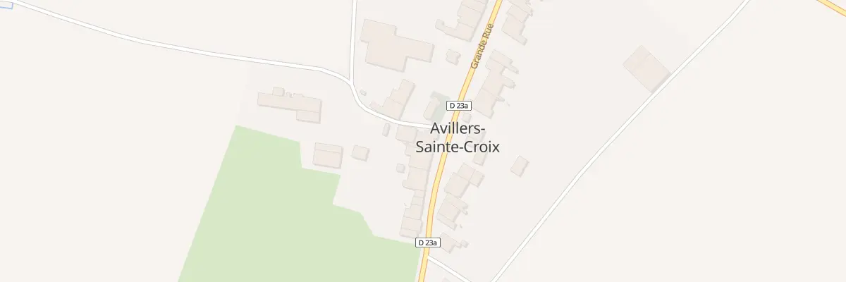Plan du 11 Gr Grande Rue à Avillers-Sainte-Croix