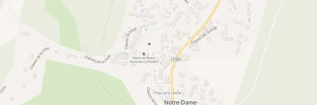 Plan du 25 Che des Pauttats à Notre-Dame-de-Commiers