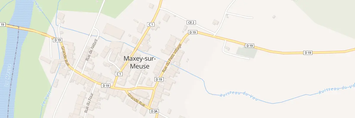 Plan du 20 Rue du Petit Village à Maxey-sur-Meuse