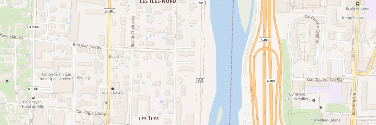 Plan du 59 Rue du Progrès à Seyssinet-Pariset