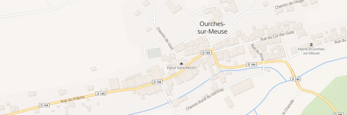 Plan du 17 Rue de Naives à Ourches-sur-Meuse