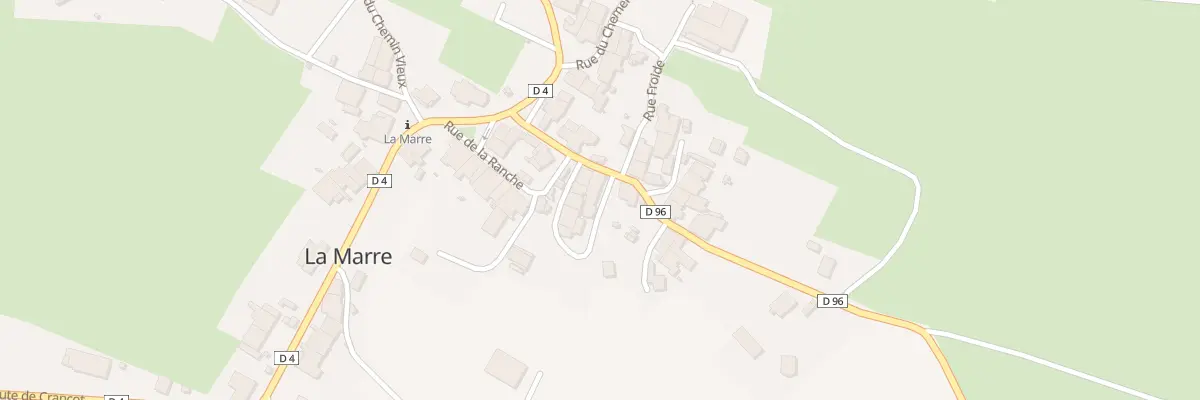 Plan du 7 Rue des Jardins à La Marre