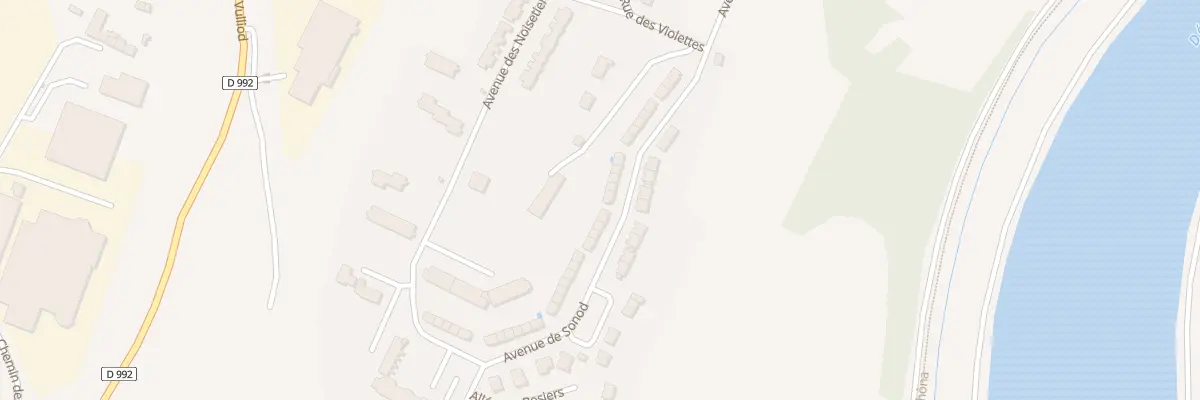 Plan du 670 Av Sonod à Belley