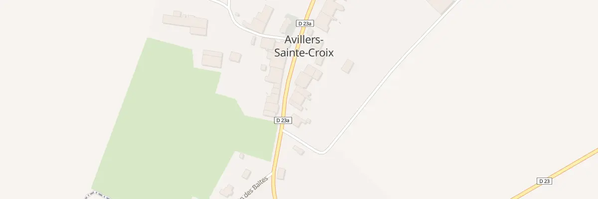 Plan du 8 Gr Grande Rue à Avillers-Sainte-Croix