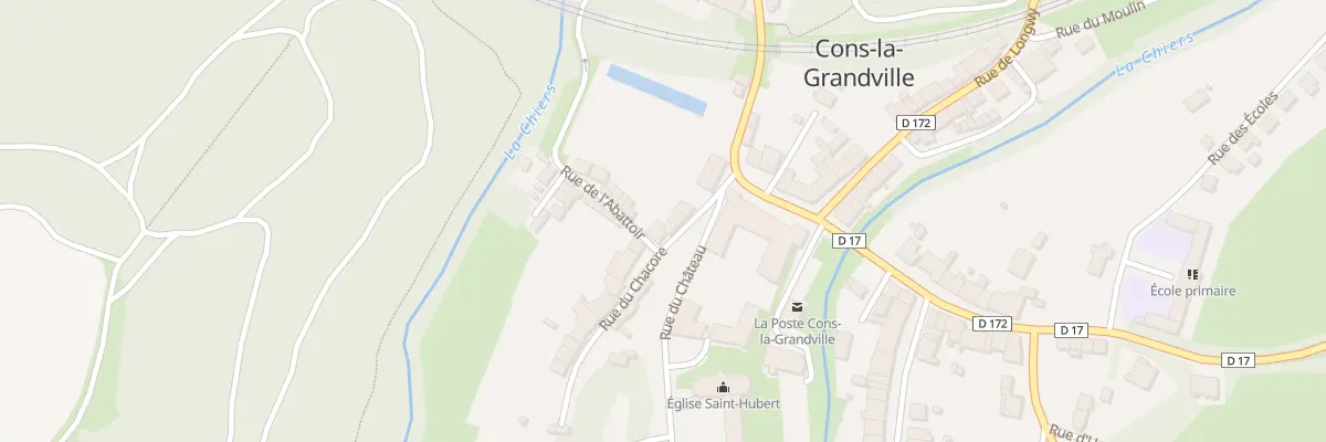 Plan du 5 Rue du Chacoré à Cons-la-Grandville