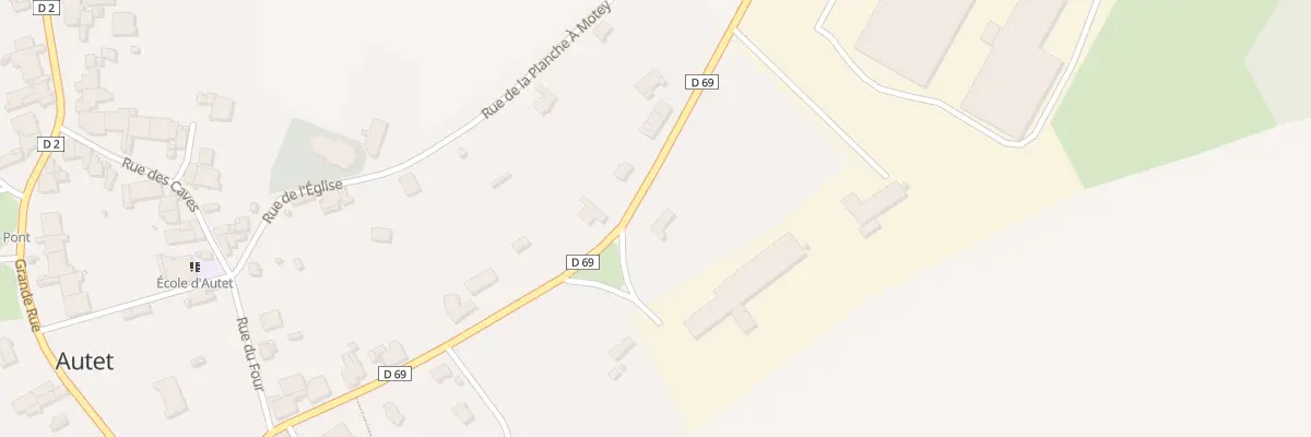Plan du 18 Rue des Champs Choulots à Autet