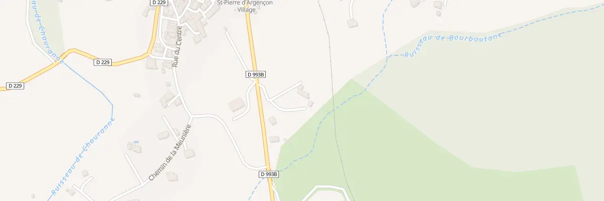 Plan du 5116 Saint Pierre à Saint-Pierre-d’Argençon