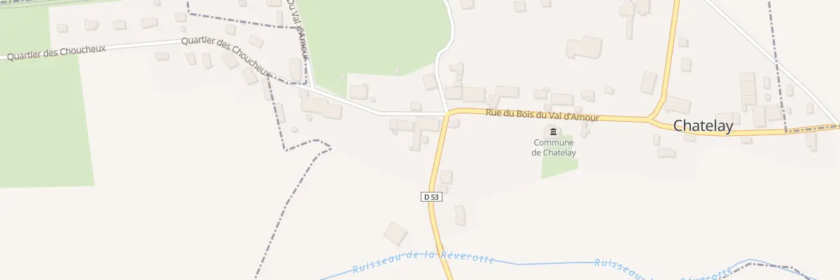 Plan du 1 Rue du Val d’Amour à Chatelay