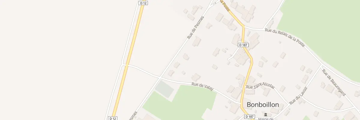 Plan du 7 Rue de Pesmes à Bonboillon