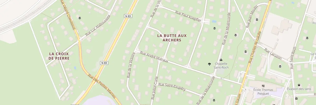 Plan du 6 Rue André Malraux à Poligny