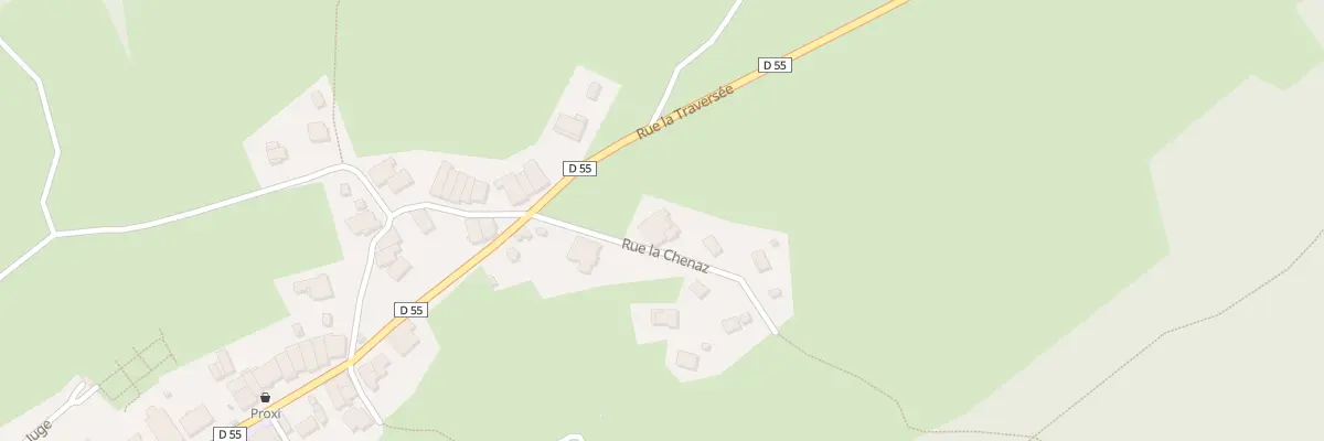Plan du 61 Rue la Chenaz au Poizat-Lalleyriat