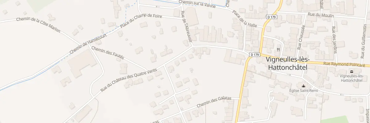 Plan du 3 Rue du Château des 4 Vents à Vigneulles-lès-Hattonchâtel