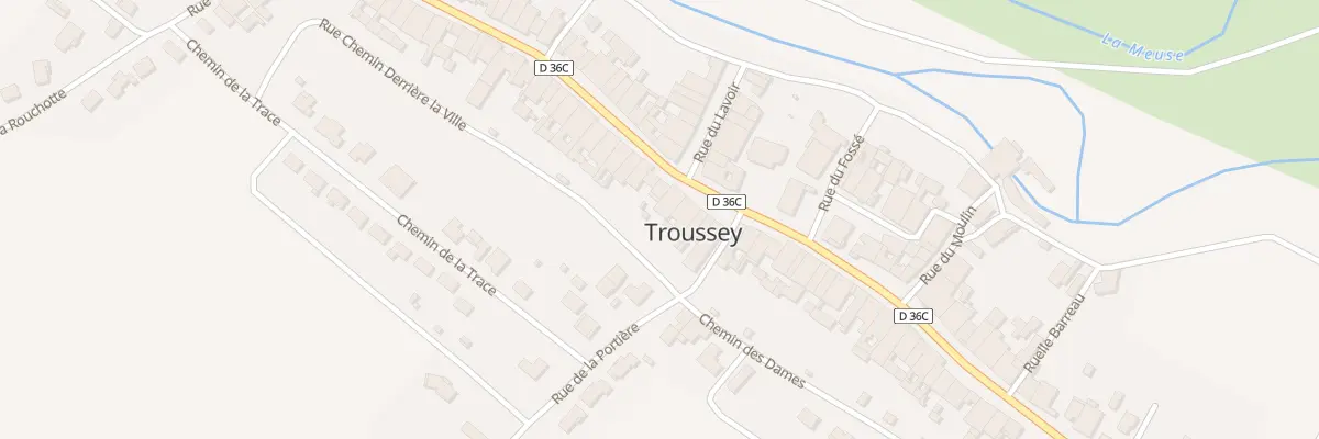 Plan du 15 Pl de l’Eglise à Troussey
