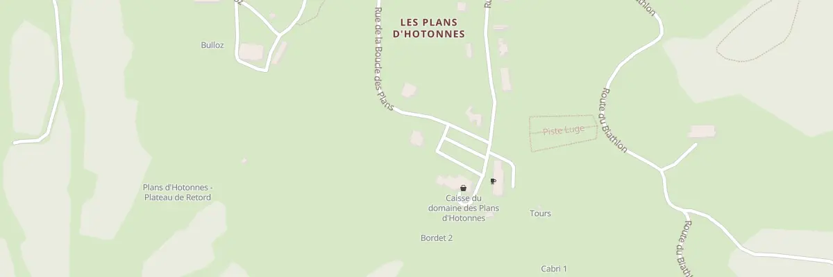 Plan du 5203 Le Buloz à Haut Valromey