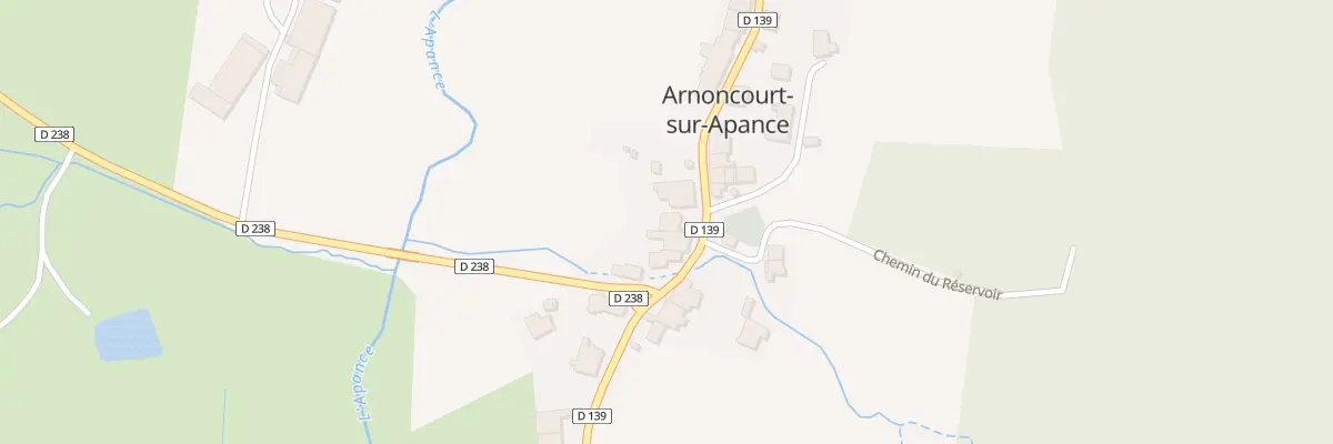 Plan du 6 Rte de Damblain à Larivière-Arnoncourt