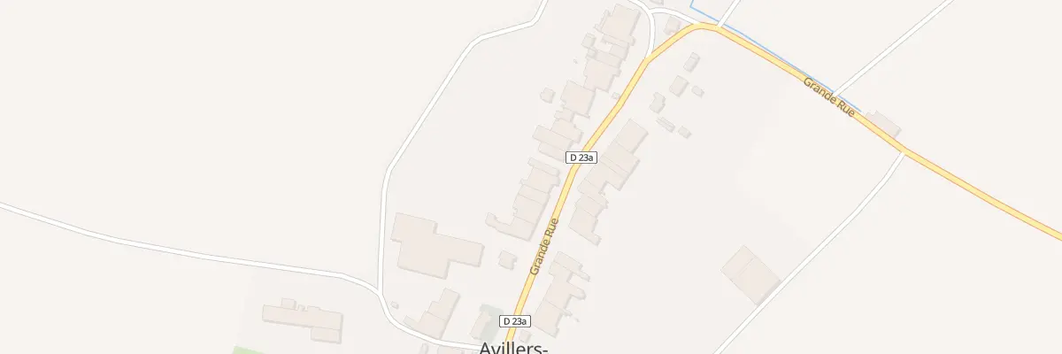 Plan du 21 Gr Grande Rue à Avillers-Sainte-Croix
