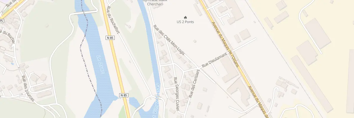 Plan du 19 Rue Mon Logis Dieulament au Pont-de-Claix