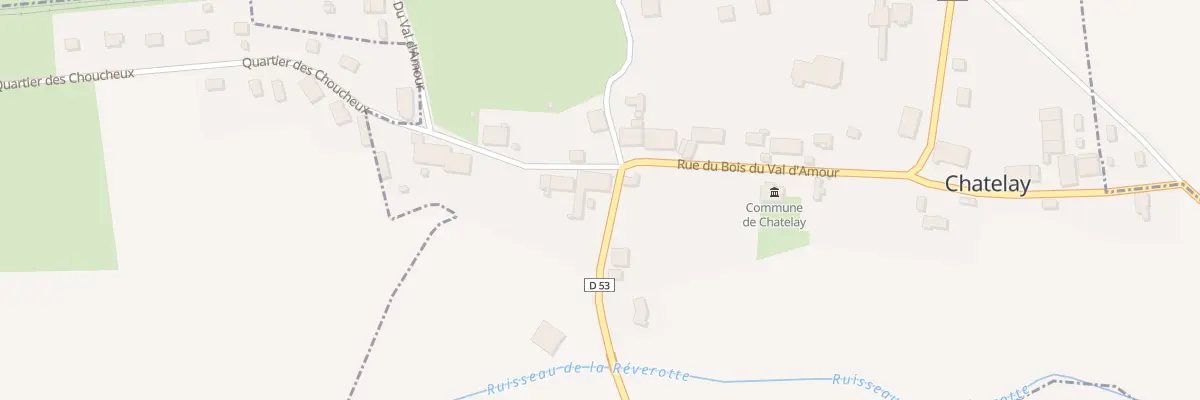 Plan du 3 Rue du Val d’Amour à Chatelay