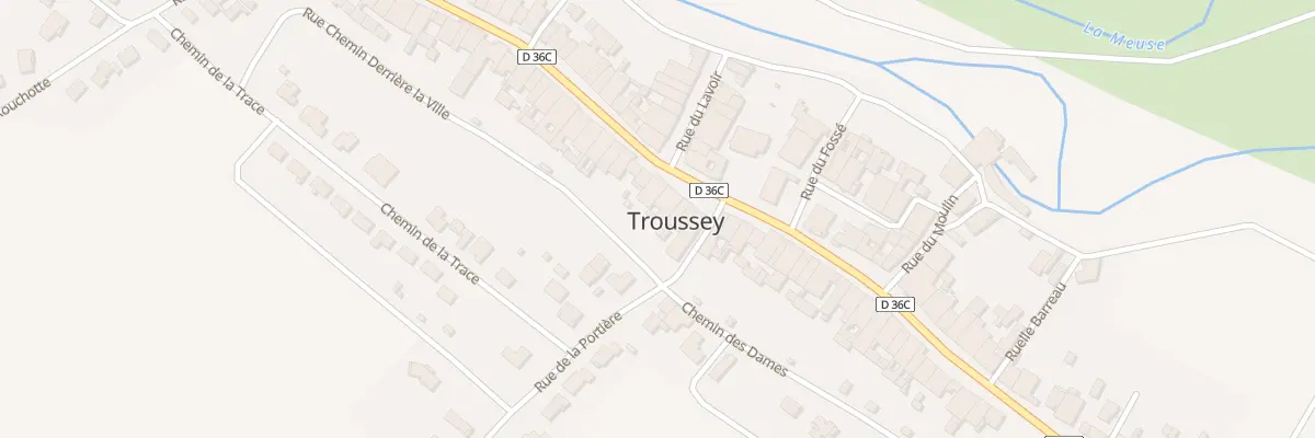 Plan du 13 Pl de l’Eglise à Troussey