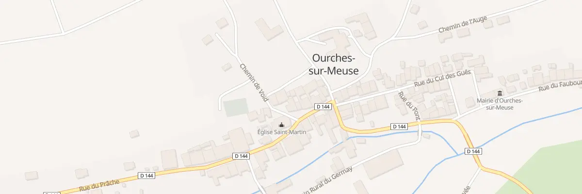Plan du 22 Rue de Naives à Ourches-sur-Meuse