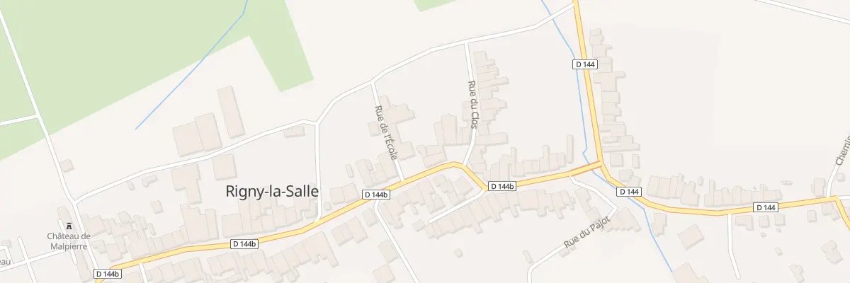 Plan du 49 Gr Grande Rue à Rigny-la-Salle