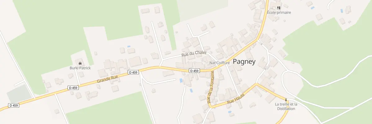 Plan du 40 Grande Rue à Pagney