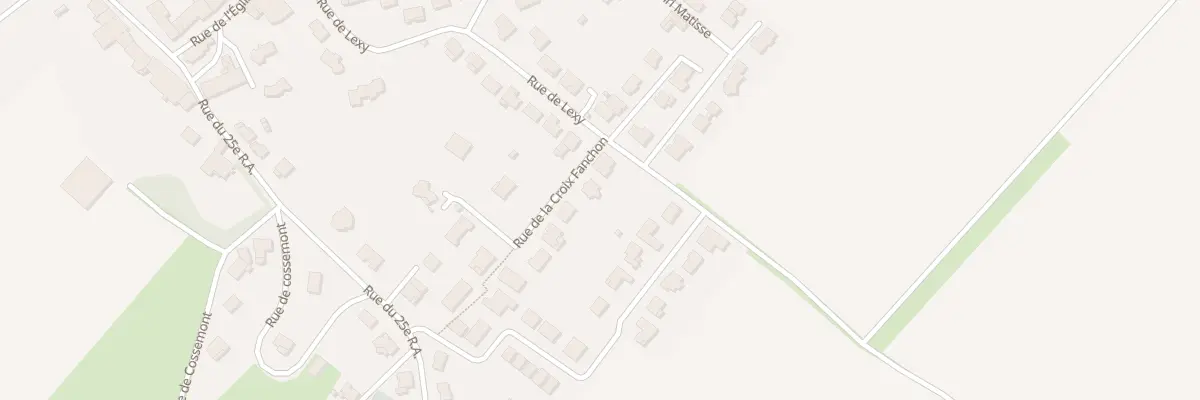 Plan du 3 Rue de la Croix Fanchon à Villers-la-Chèvre