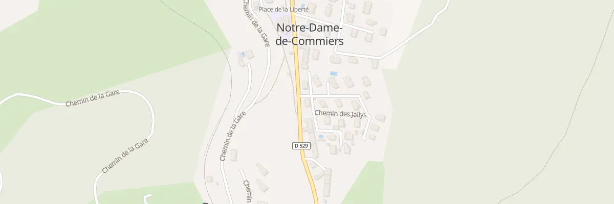 Plan du 7 Che des Jallys à Notre-Dame-de-Commiers