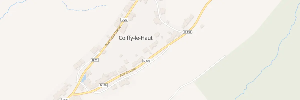 Plan du 29 Rue du Pain à Coiffy-le-Haut