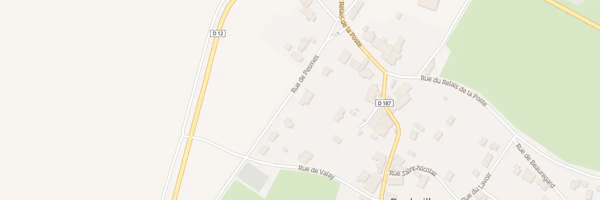 Plan du 5 Rue de Pesmes à Bonboillon
