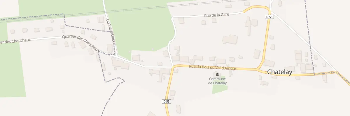 Plan du 5 Rue du Val d’Amour à Chatelay