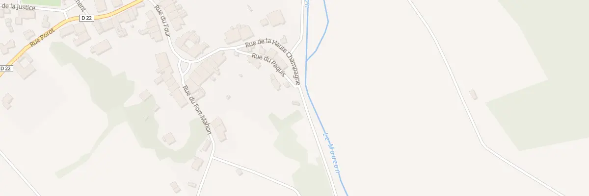 Plan du 10 Rue du Paquis à Robécourt