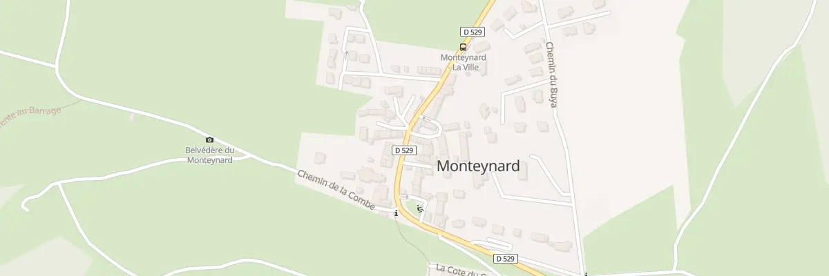 Plan du 909 Rue de la Ville à Monteynard