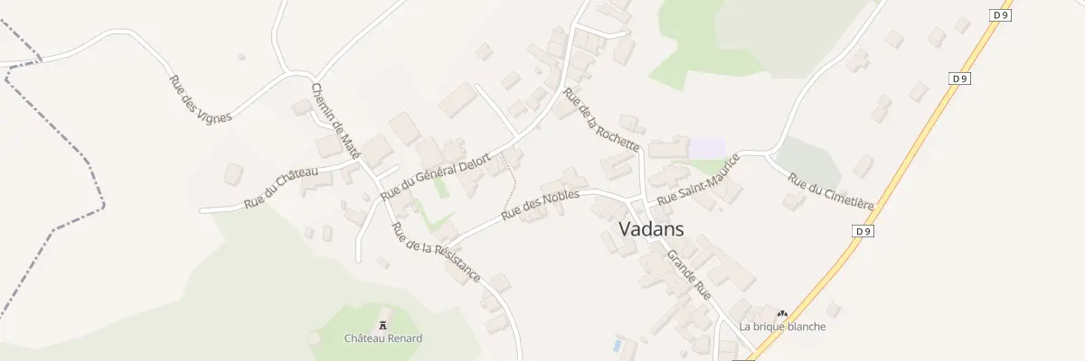Plan du 4 Rue des Nobles à Vadans