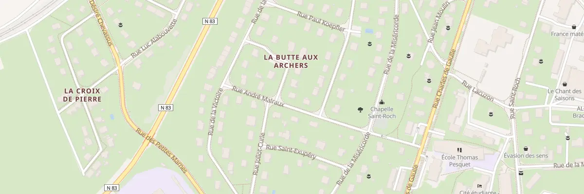 Plan du 4 Rue André Malraux à Poligny