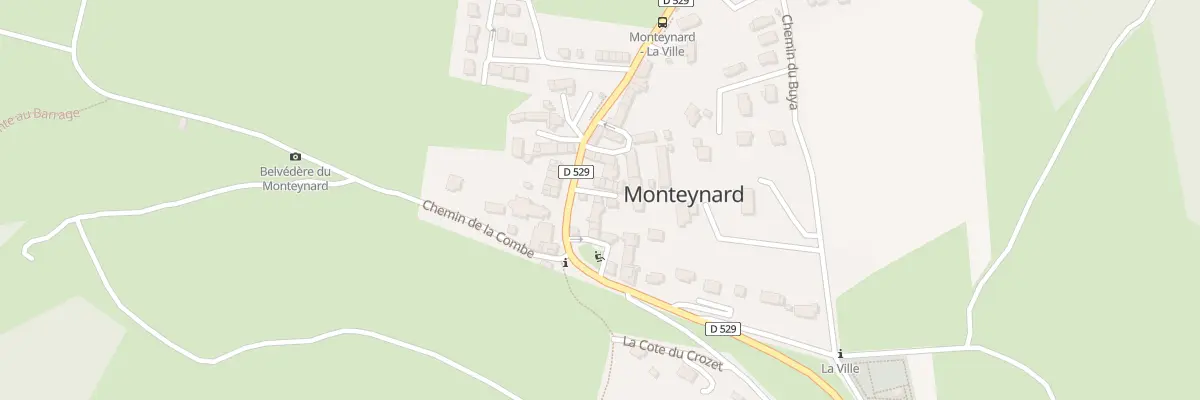 Plan du 949 Rue de la Ville à Monteynard