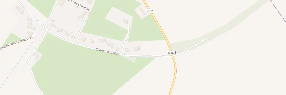 Plan du 27 Che du Puiset à Sornay
