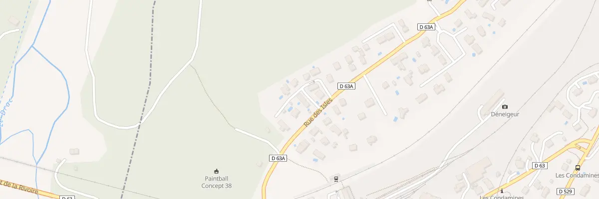 Plan du 2 All des Cerisiers à Saint-Georges-de-Commiers