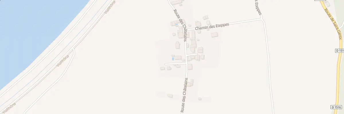 Plan du 386 Rte des Châtelains à La Balme