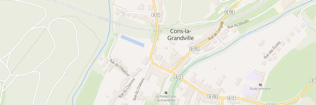 Plan du 1 Rue des Forges à Cons-la-Grandville