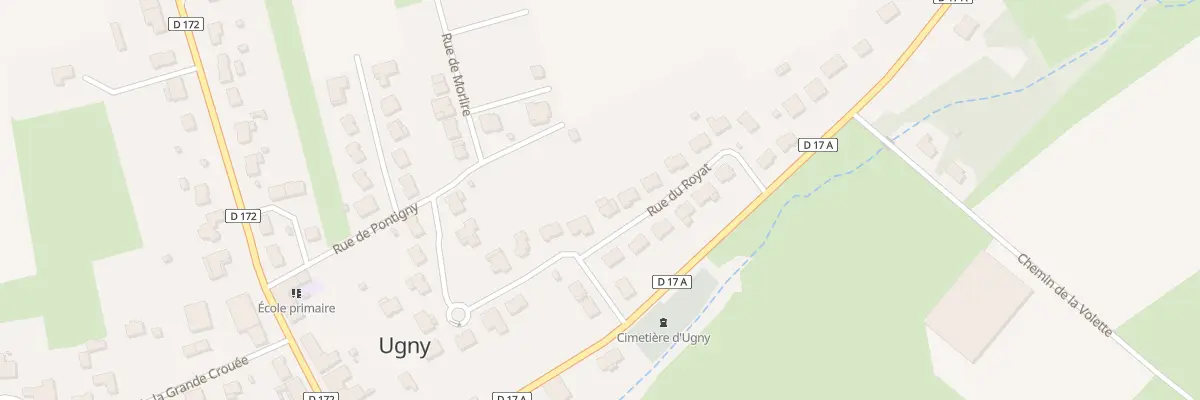 Plan du 13 Rue du Royat à Ugny