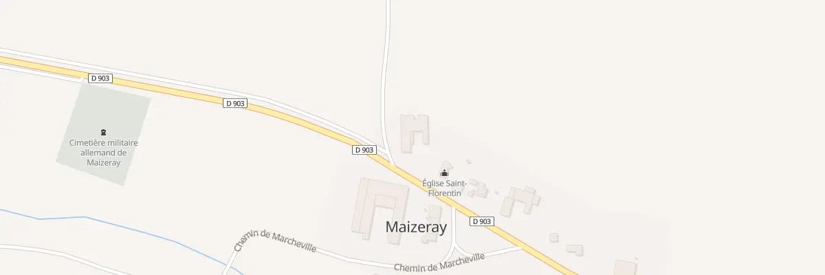Plan du 7 Rue Principale à Maizeray